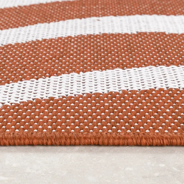 In- & Outdoor Teppich - Summer Waves Terracotta