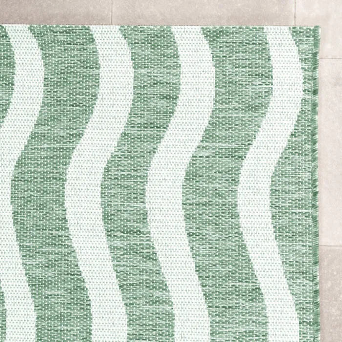 In- & Outdoor Teppich - Summer Waves Grün