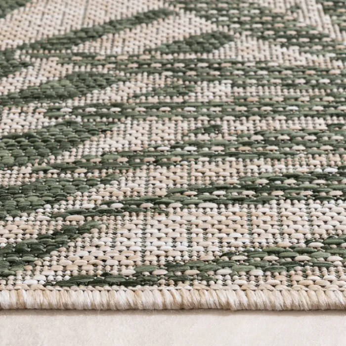 In- & Outdoor Teppich - Tiga Edge Grün