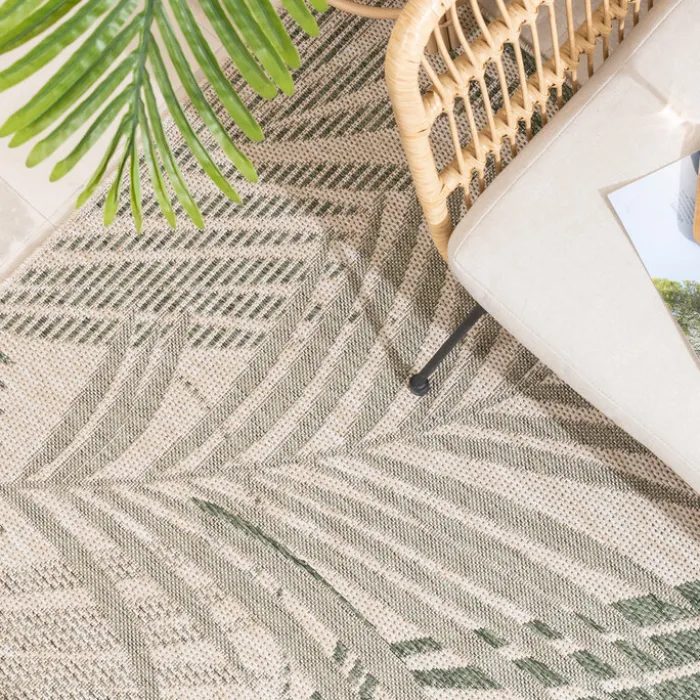 In- & Outdoor Teppich - Tiga Palm Grün