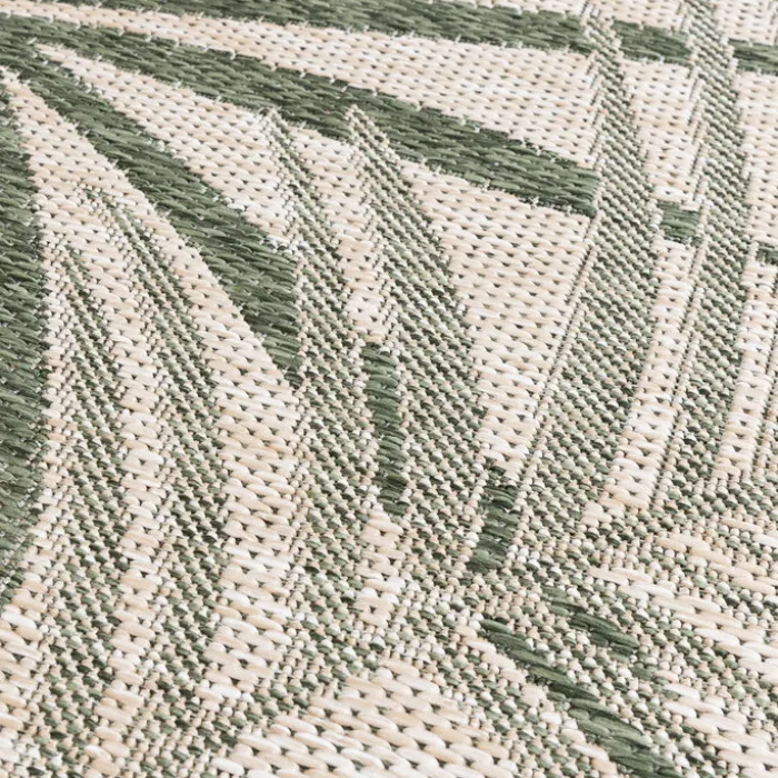 In- & Outdoor Teppich - Tiga Palm Grün