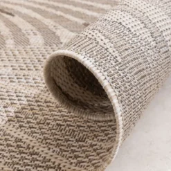 In- & Outdoor Teppich - Tiga Palm Taupe