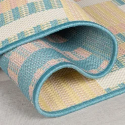 In- & Outdoor Teppich - Villo Check Bunt