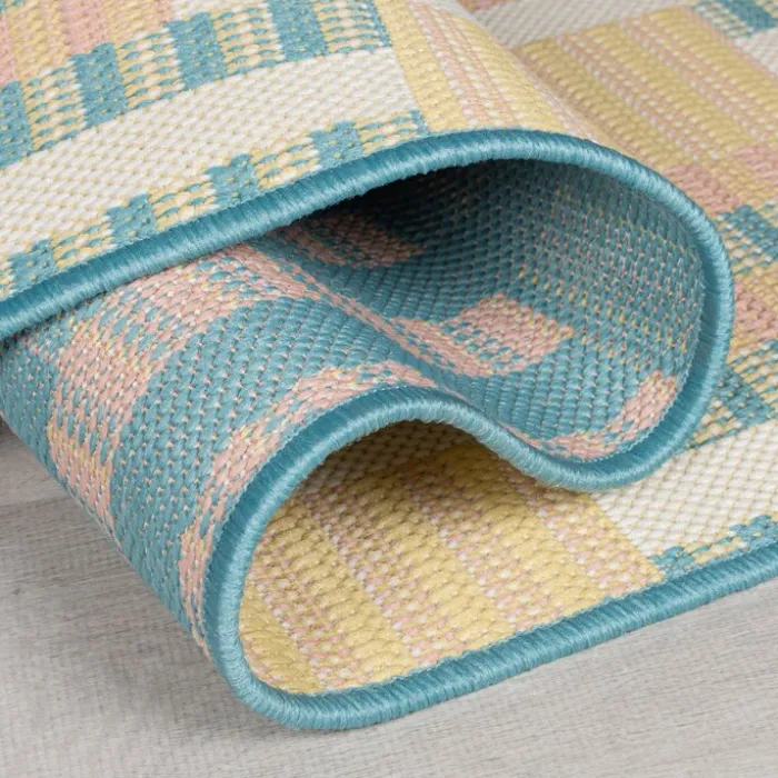 In- & Outdoor Teppich - Villo Check Bunt