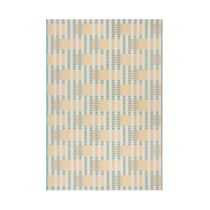 In- & Outdoor Teppich - Villo Check Bunt