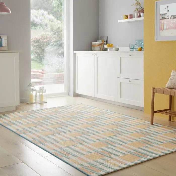 In- & Outdoor Teppich - Villo Check Bunt