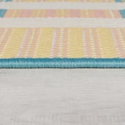 In- & Outdoor Teppich - Villo Check Bunt