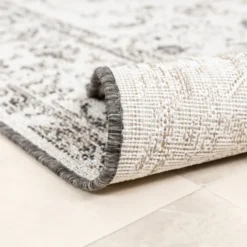 In- & Outdoor Teppich Vintage - Victoria Oriental Grau