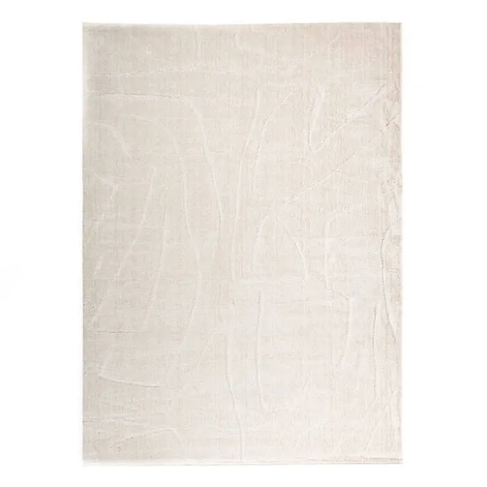 Japandi Teppich - Yori Abstrakt Lines Creme