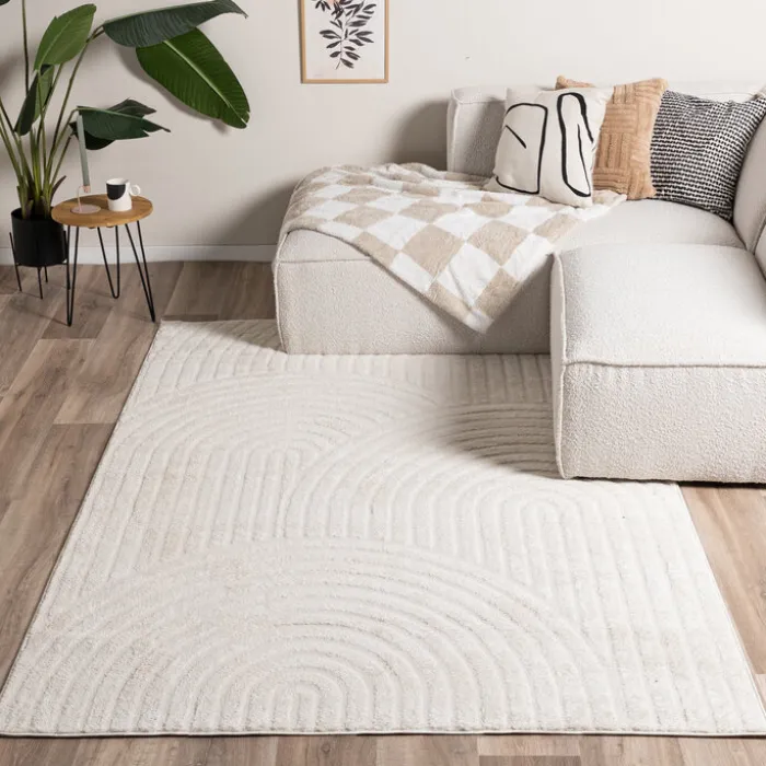 Japandi Teppich - Yori Arches Creme