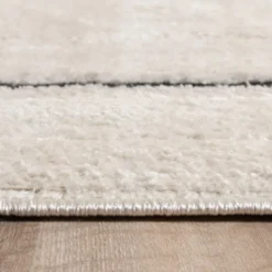 Japandi Teppich - Yori Blocks Creme Schwarz