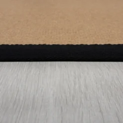 Jute Läufer - Herro Natur Schwarz - 60x230cm