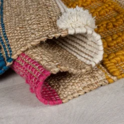 Jute Läufer - Jubio Medina Bunt - 60x230cm