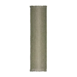 Jute Läufer - Motto Ombre Grün
