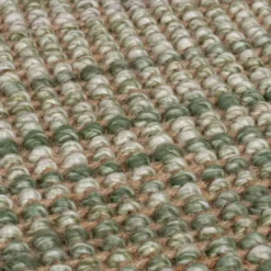 Jute Läufer - Motto Ombre Grün