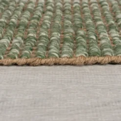 Jute Läufer - Motto Ombre Grün