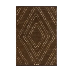 Jute Teppich - Deso Trey Braun