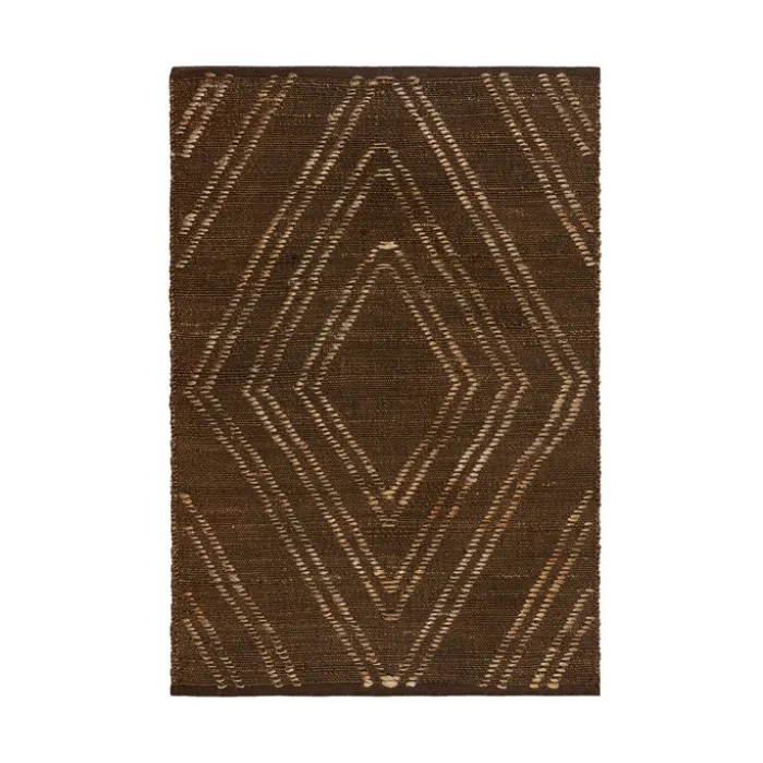 Jute Teppich - Deso Trey Braun