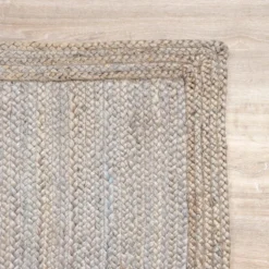 Jute Teppich - Fair Grau