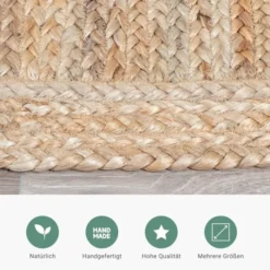 Jute Teppich - Fair Natur