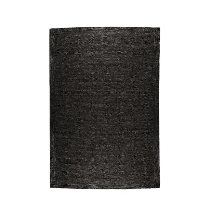 Jute Teppich - Fair Schwarz