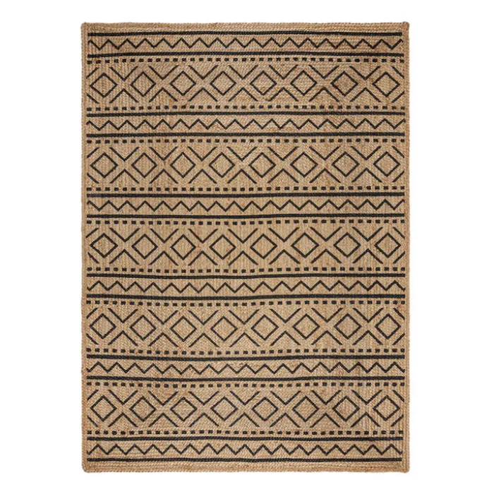Jute Teppich - Lucio Geo Beige