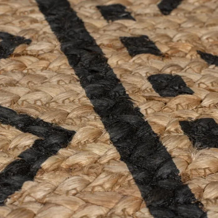 Jute Teppich - Lucio Geo Beige