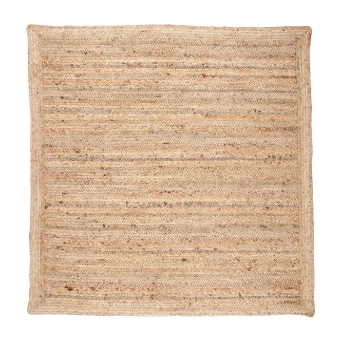 Jute Teppich Quadrat - Fair Natur