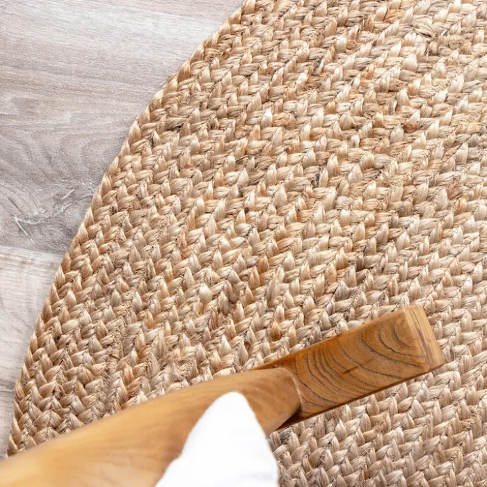 Jute Teppich Rund - Fair Natur