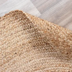 Jute Teppich Rund - Fair Natur
