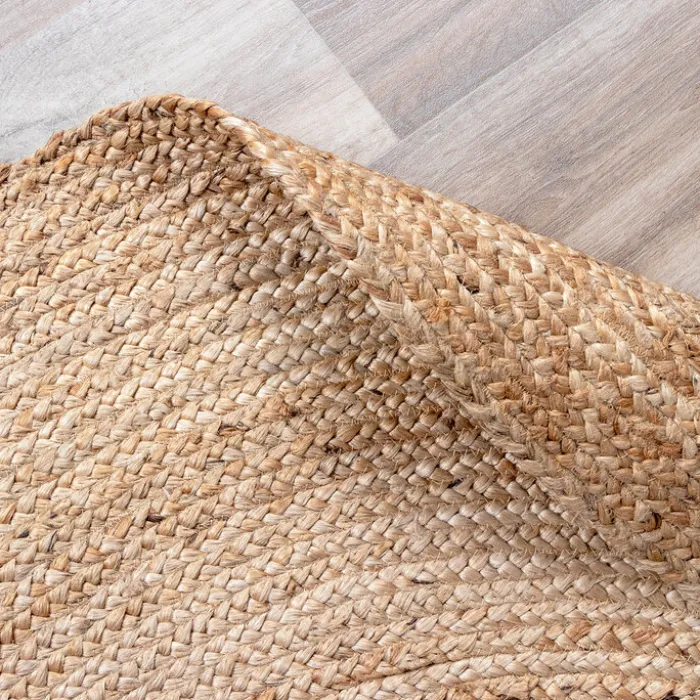 Jute Teppich Rund - Fair Natur