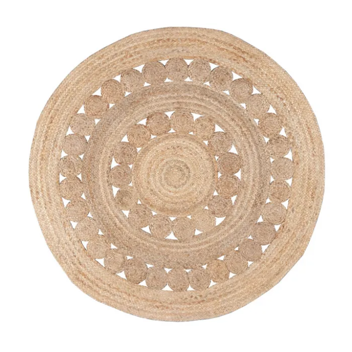 Jute Teppich Rund - Fair Sun Natur