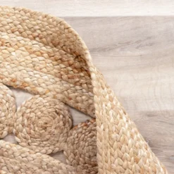 Jute Teppich Rund - Fair Sun Natur