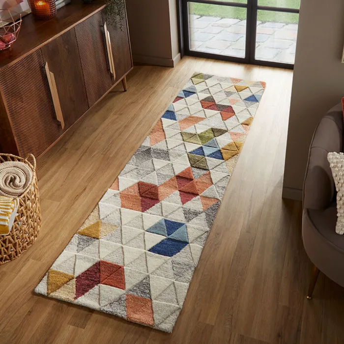 Kelim Läufer - Mado Amari Bunt - 60x230cm