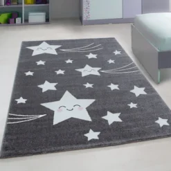 Kinderteppich - Anna Sterne Grau