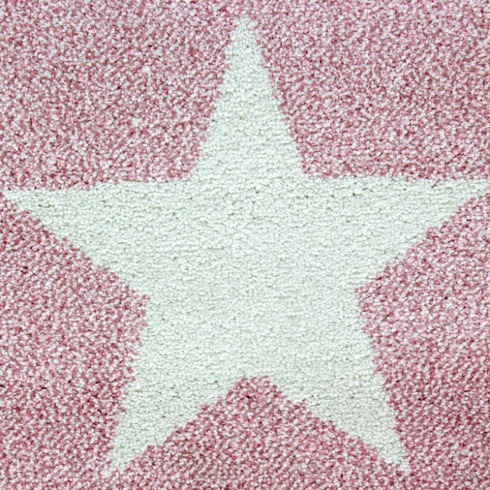 Kinder Teppich - Ava Bunt Rosa