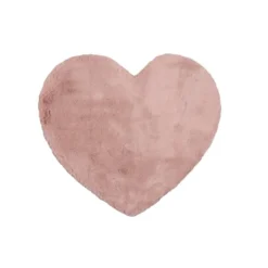 Kinderteppich - Huggy Herz Rosa - 70x80cm