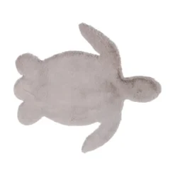 Kinderteppich - Huggy Schildkröte Grau - 80x90cm