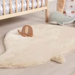 Kinderteppich - Huggy Wal Creme - 70x120cm