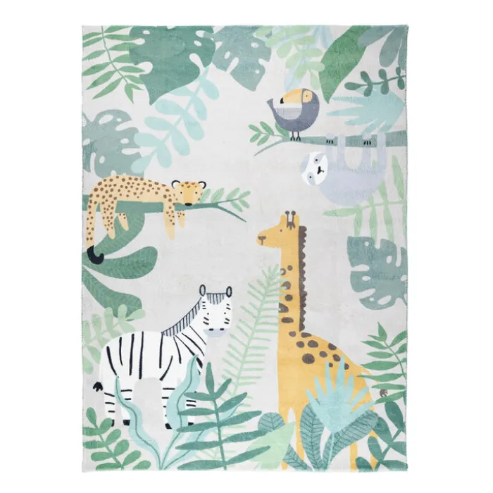 Kinderteppich - Jungle Giraffe Beige