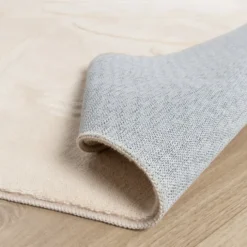 Kinderteppich Waschbar - Coco Blatt Beige