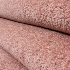 Kurzflor Teppich - Asa Rosa