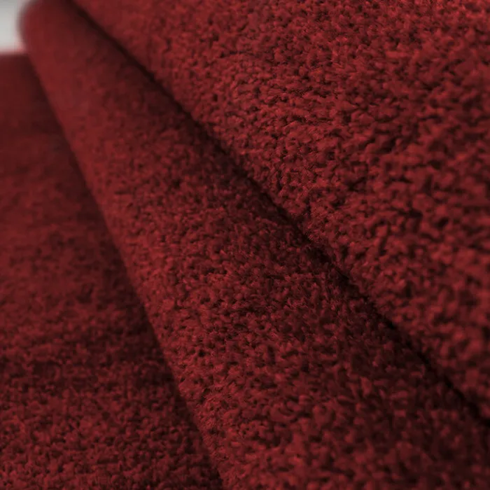 Kurzflor Teppich - Asa Rot