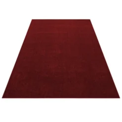 Kurzflor Teppich - Asa Rot