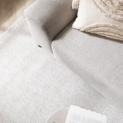 Kurzflor Teppich - Lykke Creme