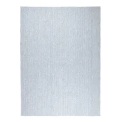 Kurzflor Teppich - Lykke Hellblau
