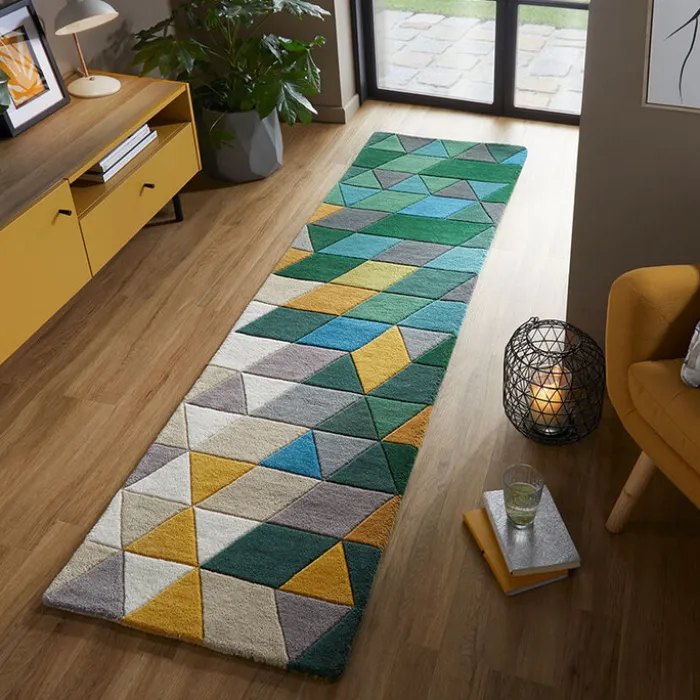 Moderner Läufer - Illo Prism Bunt - 60x230cm