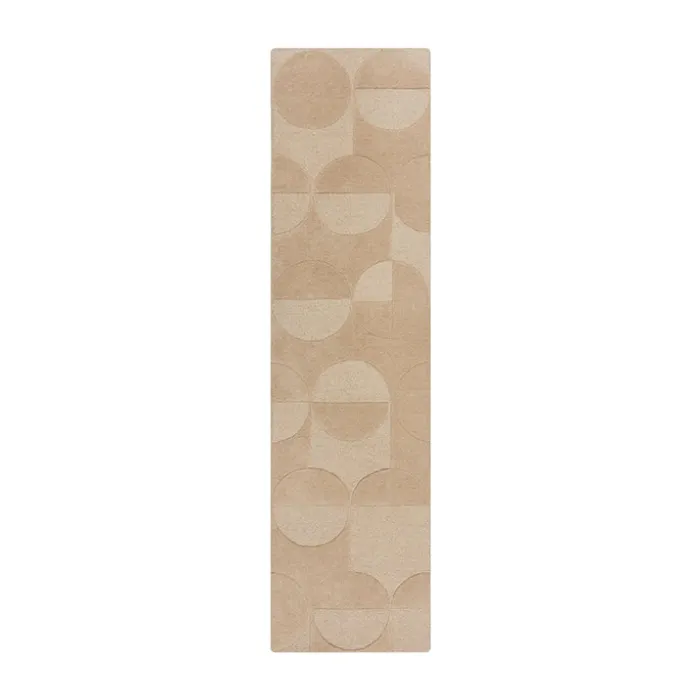 Moderner Läufer - Mozo Gigi Beige Creme - 60x230cm