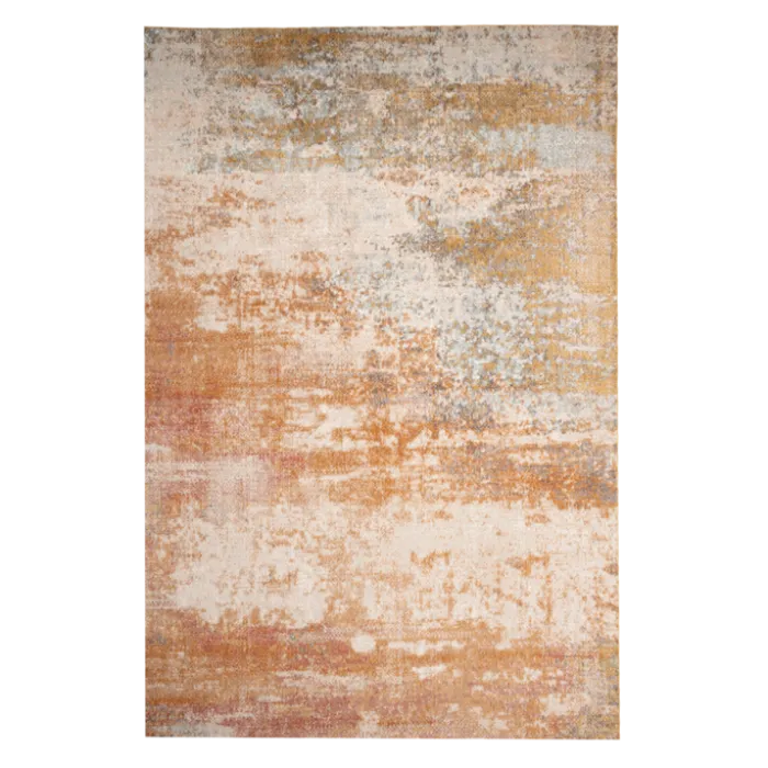 Moderner Teppich - Bush Ockergelb Terracotta