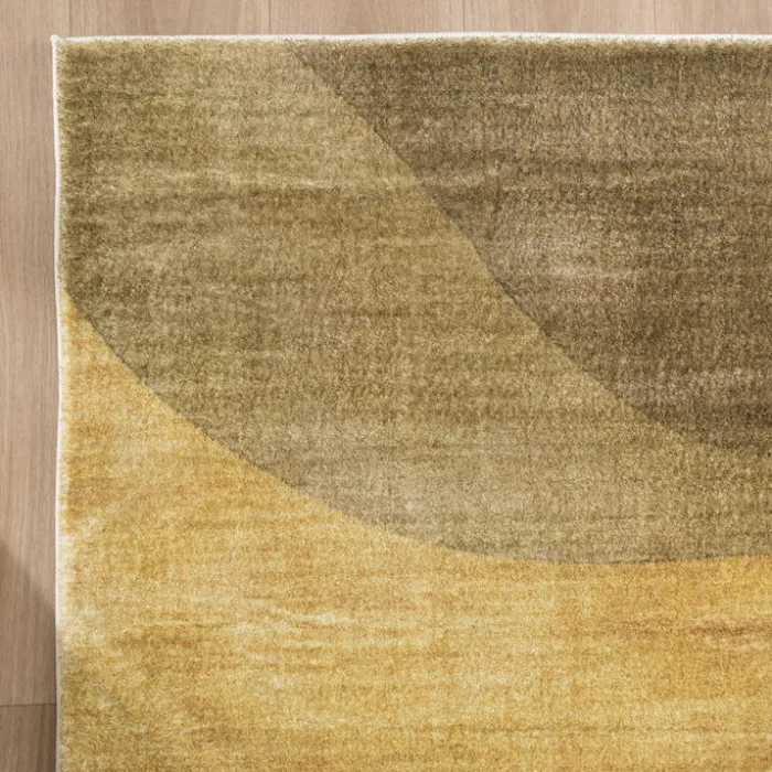 Moderner Teppich - Field Gelb